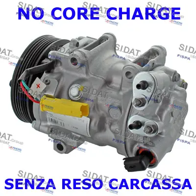 компресор, климатизация FISPA               