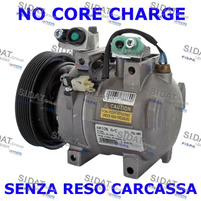 компресор, климатизация FISPA               