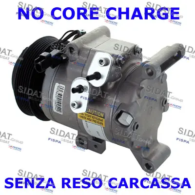 компресор, климатизация FISPA               