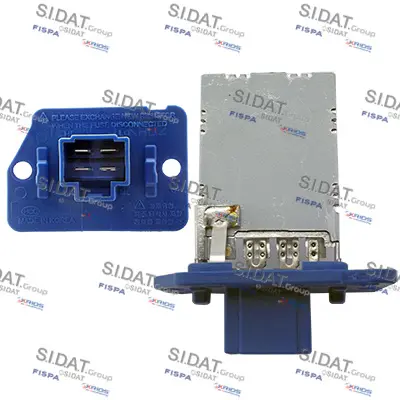 съпротивление, вентилатор за вътрешно пространство FISPA               