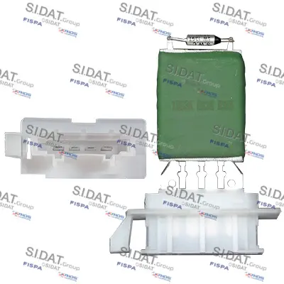 съпротивление, вентилатор за вътрешно пространство FISPA               