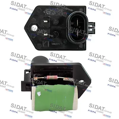 резистор, електромотор-вентилатор охлаждане FISPA               