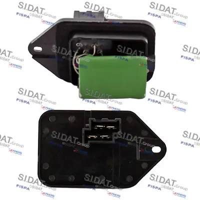 съпротивление, вентилатор за вътрешно пространство FISPA               