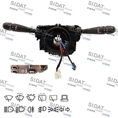 превключвател на кормилната колона FISPA               