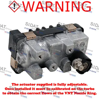 регулиращ клапан за налягане на турбината FISPA               