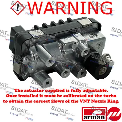 регулиращ клапан за налягане на турбината FISPA               