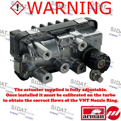 регулиращ клапан за налягане на турбината FISPA               