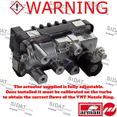 регулиращ клапан за налягане на турбината FISPA               