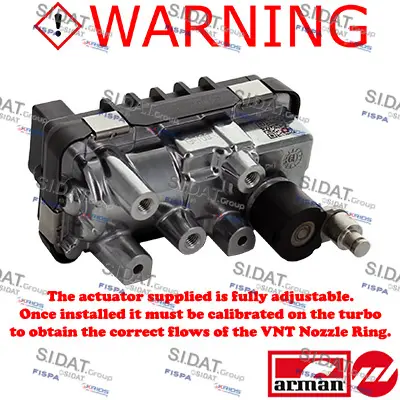 регулиращ клапан за налягане на турбината FISPA               