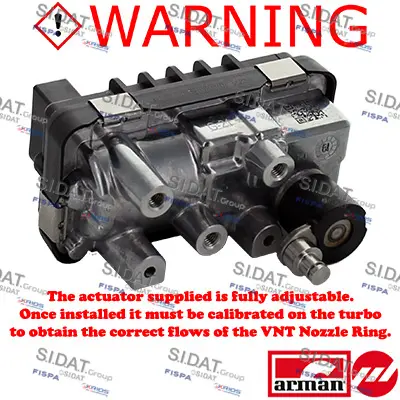 регулиращ клапан за налягане на турбината FISPA               