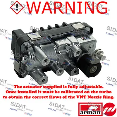 регулиращ клапан за налягане на турбината FISPA               