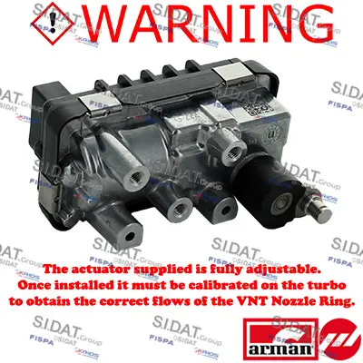 регулиращ клапан за налягане на турбината FISPA               