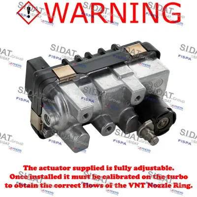 регулиращ клапан за налягане на турбината FISPA               