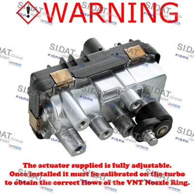 регулиращ клапан за налягане на турбината FISPA               