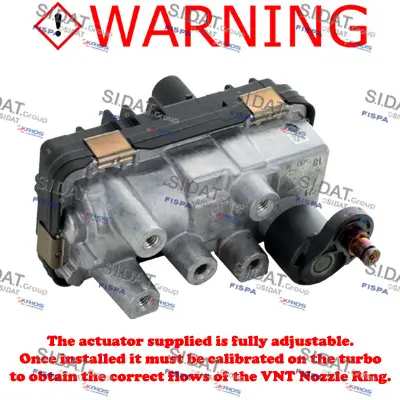 регулиращ клапан за налягане на турбината FISPA               