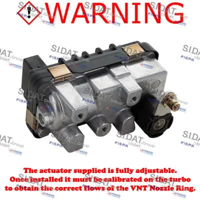 регулиращ клапан за налягане на турбината FISPA               