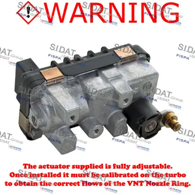 регулиращ клапан за налягане на турбината FISPA               