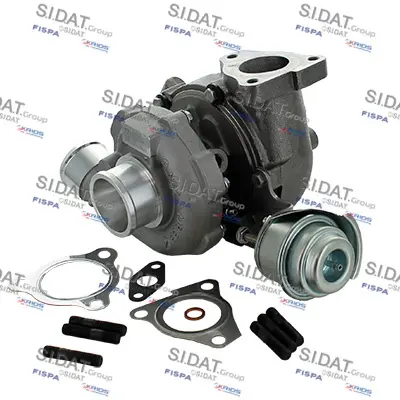 турбина, принудително пълнене с въздух FISPA               