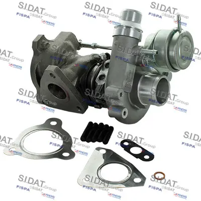 турбина, принудително пълнене с въздух FISPA               