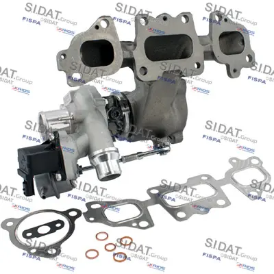 турбина, принудително пълнене с въздух FISPA               