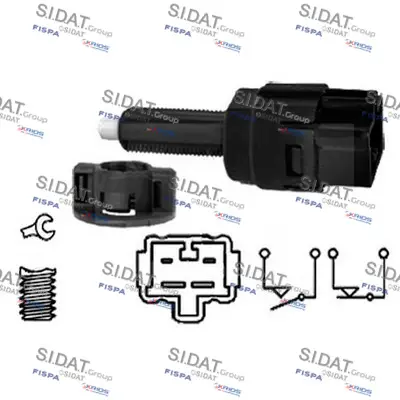 ключ за спирачните светлини FISPA               