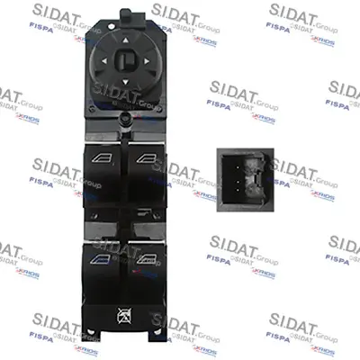 ключ(бутон), стъклоповдигане FISPA               