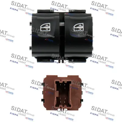 ключ(бутон), стъклоповдигане FISPA               