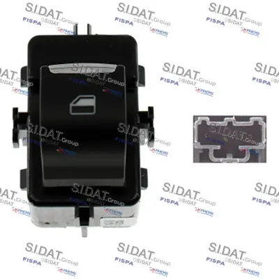 ключ(бутон), стъклоповдигане FISPA               