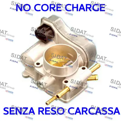 корпус на дроселовата клапа FISPA               