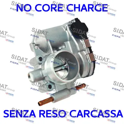 корпус на дроселовата клапа FISPA               