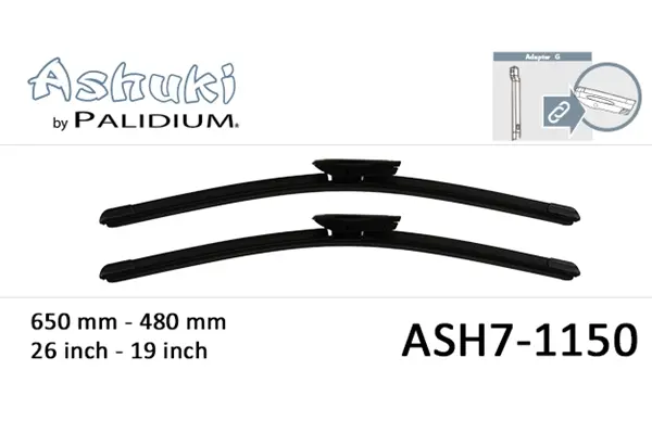 Перо на чистачка ASHUKI by Palidium