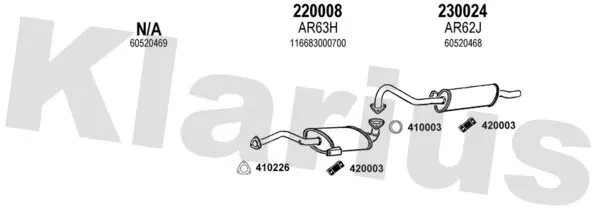 Изпускателна система KLARIUS             