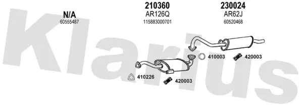 Изпускателна система KLARIUS             