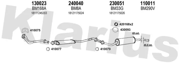 Изпускателна система KLARIUS             