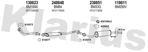 Изпускателна система KLARIUS             