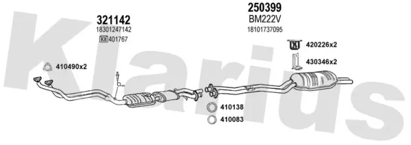 Изпускателна система KLARIUS             