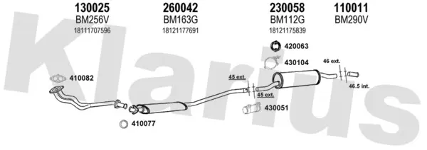 Изпускателна система KLARIUS             