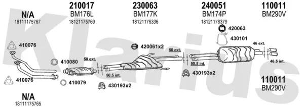 Изпускателна система KLARIUS             