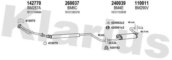 Изпускателна система KLARIUS             