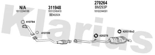 Изпускателна система KLARIUS             
