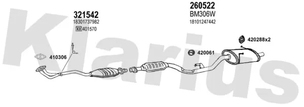Изпускателна система KLARIUS             
