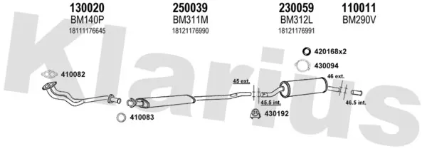 Изпускателна система KLARIUS             