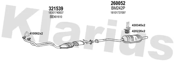 Изпускателна система KLARIUS             