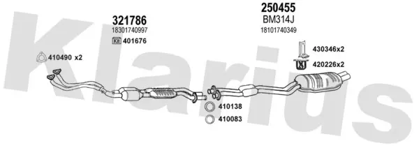 Изпускателна система KLARIUS             