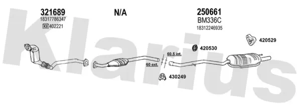 Изпускателна система KLARIUS             