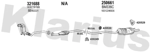 Изпускателна система KLARIUS             