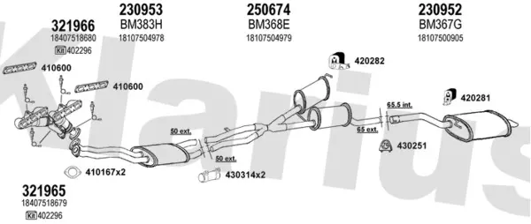 Изпускателна система KLARIUS             