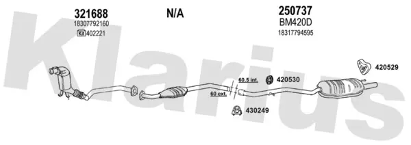 Изпускателна система KLARIUS             
