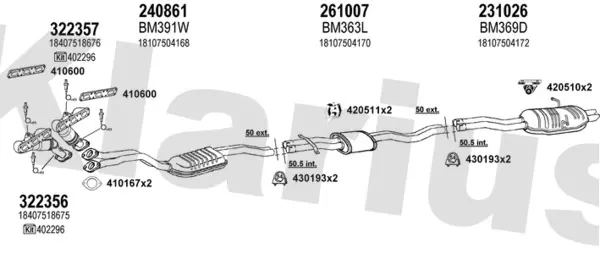 Изпускателна система KLARIUS             