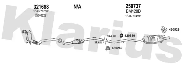 Изпускателна система KLARIUS             